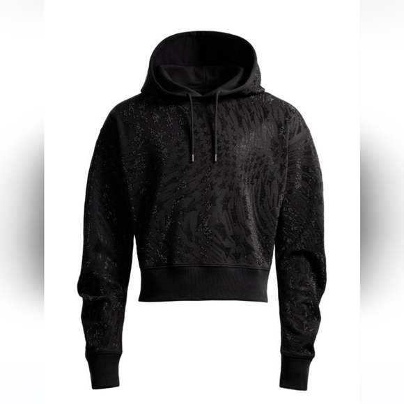 NWT Rhinestone-embellished Hoodie, Mugler x HM H&M - Picture 1 of 7